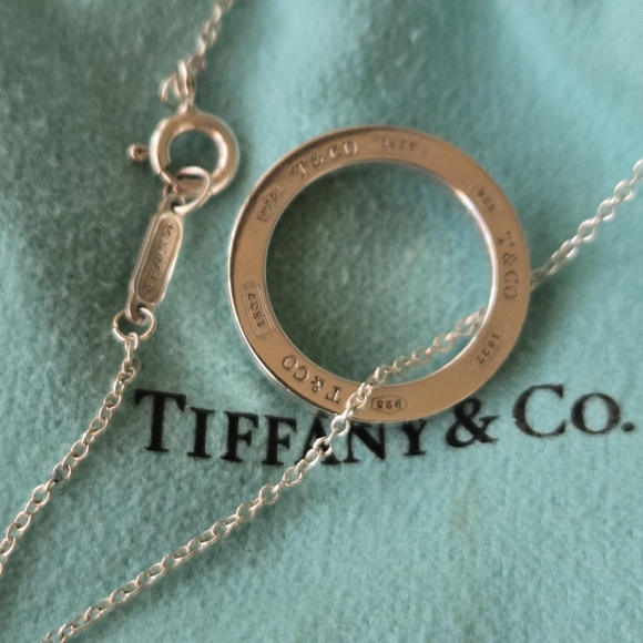 Tiffany & Co 1837 Circle Necklace - Picture 3 of 3